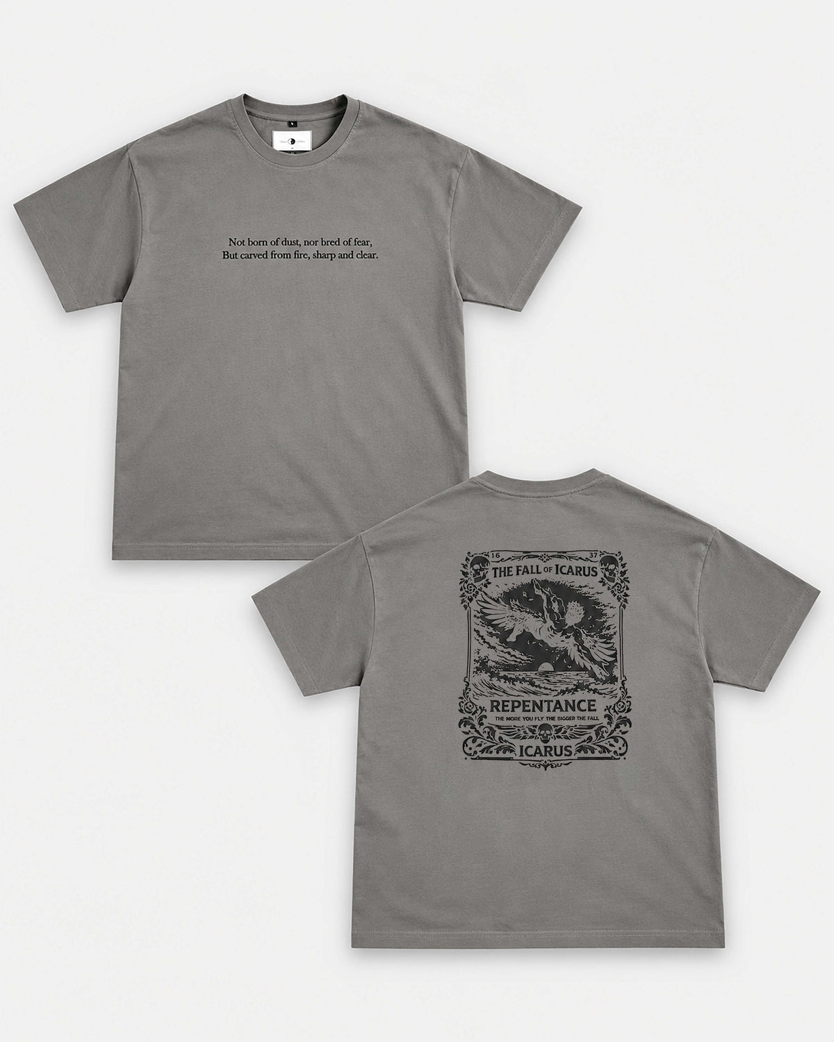 ICARUS - SHORT SLEEVE TEE (Gray)