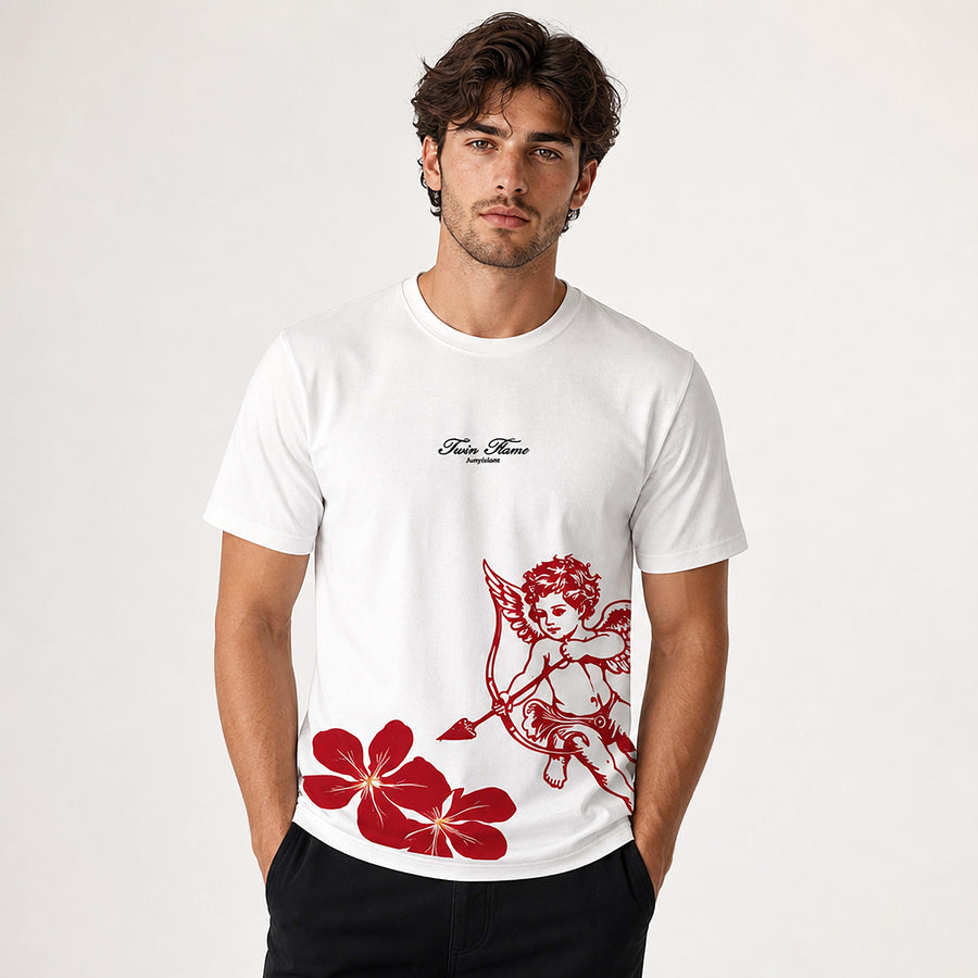 GOT YA! - Short Sleeve Oversized Tee (White)