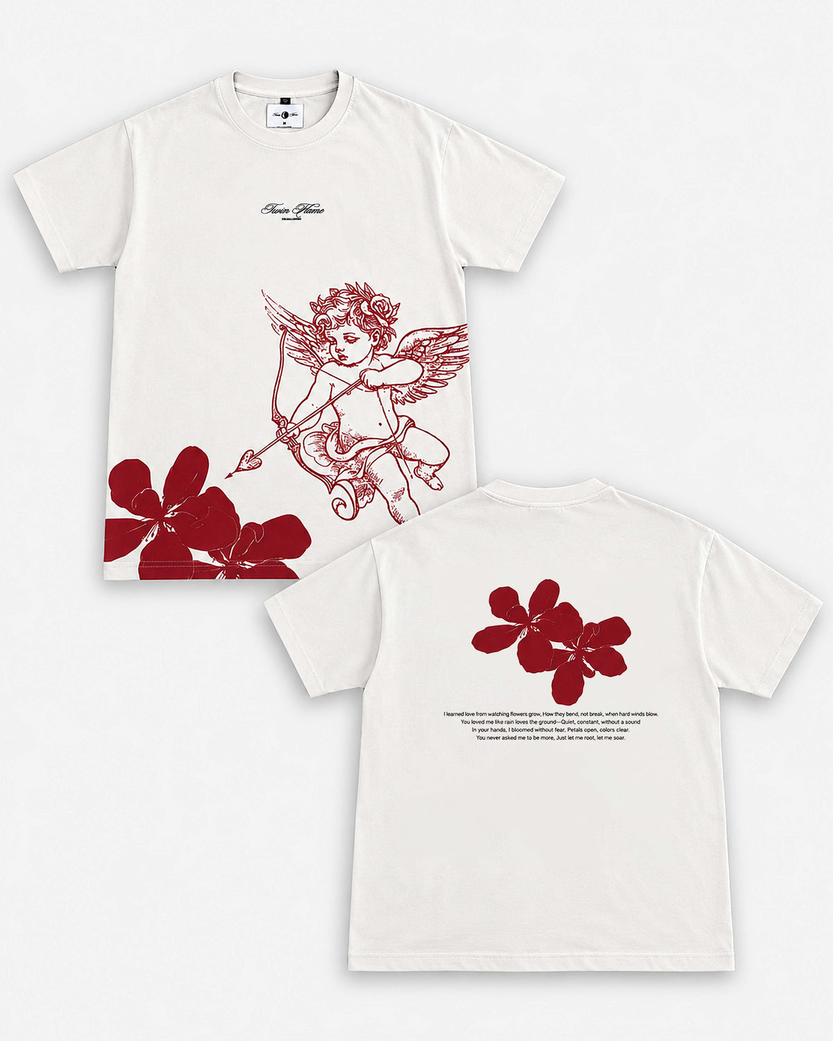 GOT YA! - Short Sleeve Oversized Tee (White)
