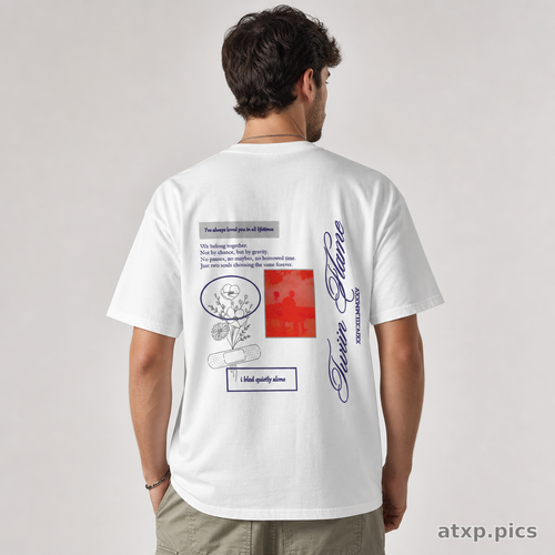 I ADORE YOU - Short Sleeve Oversize Tee